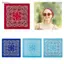 Woke Phong Cách Đảng Bandanas Khăn Tay Đa Năng Túi Vintage Vuông Khăn Trùm Đầu