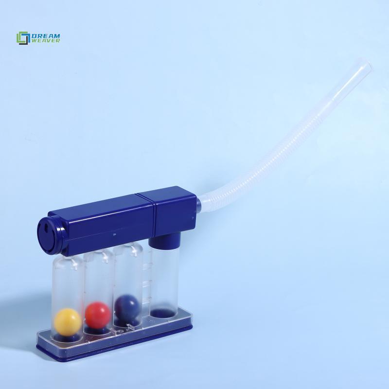 [Dream Weaver] Máy tập thở 3 quả bóng Huấn luyện mở rộng phổi cho thiết bị tập thể dục hô hấp Cải thiện sức khỏe tại nhà mới