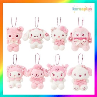 [SANRIO] Túi tông màu hồng quyến rũ 8cm (Kitty / Mymelody / Kuromi / Cinnamoroll / Pompompurin / Hangyodon