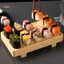 TRTR Sushi Khuôn Bấm Hình Chữ Nhật Musubi Maker Press 10 Trong 1 Mini Nhật Bản Onigiri Sushi Nigiri Rice Ball Mold DIY Sushi Bộ Máy Làm Sushi VN