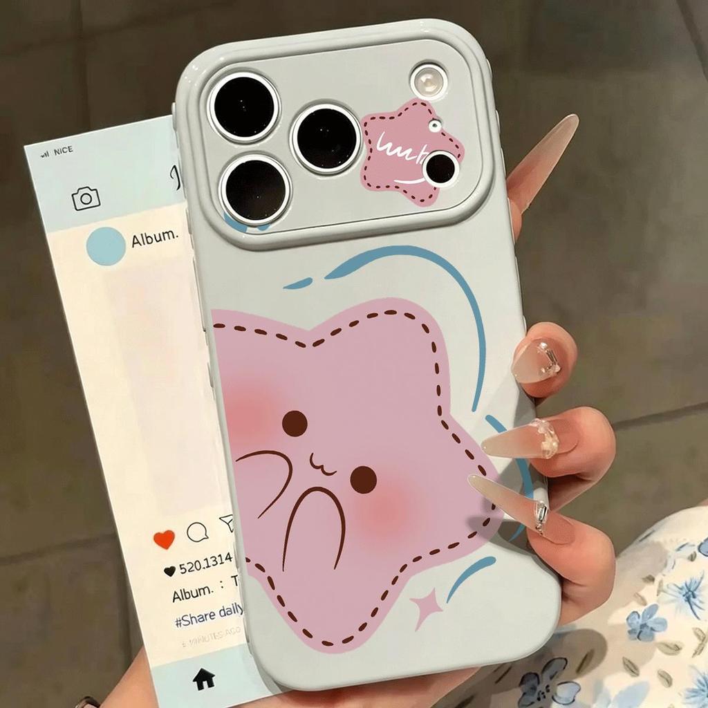 Blush Star cho trường hợp iPhone 17promax 161514plus Jelly Case 1311211
