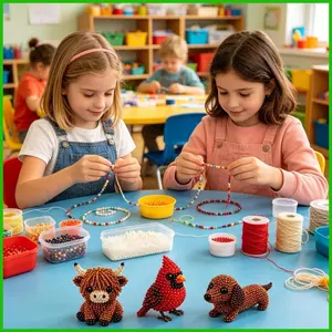 DIY Đính Hạt Bộ Thêu Dễ Thương 3D Động Vật Handmade Thủ Công Người Lớn Trang Trí Bàn Làm Việc Đảng Ủng Hộ Văn Phòng Tại Nhà Nghệ Thuật saixit2vn