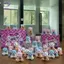 HFTOY Núm Vú Giả Gấu Tình Yêu Dạ Quang Đồ Chơi Móc Khóa Mặt Dây Chuyền Hộp Mù Ghi Âm Thanh Nhựa Dạ Quang Gấu Bông Mặt Dây Chuyền Cô Gái Quà Tặng ~