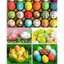 < Pluscloth > 6 Cái Mô Phỏng Trứng Nhân Tạo Phục Sinh DIY Tranh Thủ Công Giả Vờ Chơi Đồ Chơi Trẻ Em