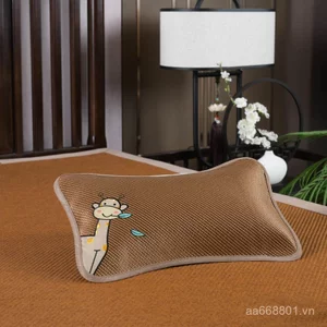 Gối kiều mạch lụa băng mùa hè cho bé Mẫu giáo Gối mát NQ25
