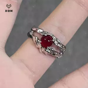 Nhẫn mở cá tính Cross Butterfly Thời trang nữ Ngọt ngào Mát mẻ Hottie Unisex Phong cách độc đáo Nhẫn ngón tay chỉ mục [Mina]