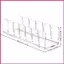 Mũ Bóng Chày Tổ Chức Acrylic Hiển Thị Đứng Cho 7 Mũ Ngăn Kéo Mũ Bóng Chày Tổ Chức Cho Tủ Quần Áo Phòng Ngủ shopidaevn