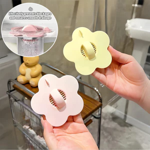 Mới 1 / 2 Chiếc Silicone Chậu Rửa Hoa Thoát Nước Nút Rửa Chậu Cắm Phòng Tắm Bồn Rửa Lỗ Bao
