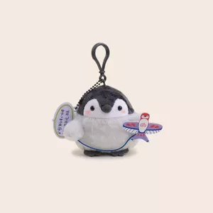 Chính Hãng Như Chim Cánh Cụt Sang Trọng Hoạt Hình Búp Bê Nhật Bản Đối Tác Túi Móc Khóa Mặt Dây Chuyền Người Bạn Quà Tặng Sinh Nhật