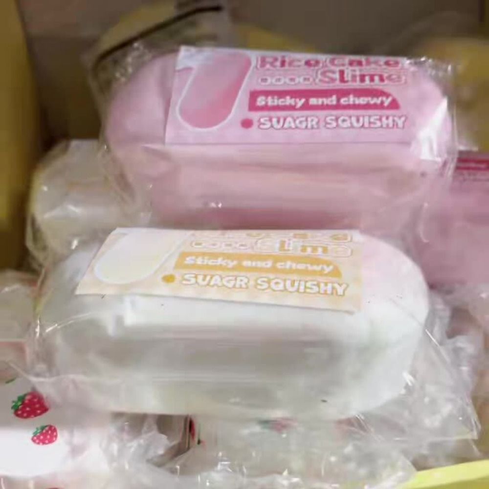 Đồ chơi mực bánh mì JIMMYCHOOEC, Phô mai mực làm dịu chậm, Bé trai Bé gái Bàn tay thư giãn dễ thương Bánh Fidget giác quan dễ thương dành cho trẻ em Người lớn