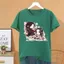 Mùa Hè Mạc Đạo Thượng Phụ Cotton Nguyên Chất Áo Thun Tay Ngắn Hàng Hóa Anime Hai Chiều Nam Nữ Tay Ngắn 2024 Mới