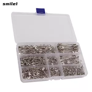 SMILE 460 chiếc Chân an toàn, Chân an toàn đa chức năng bằng thép không gỉ an toàn bằng sắt, Số lượng lớn 7 kích cỡ Chân an toàn chắc chắn Dụng cụ cầm tay