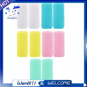 Đồ vệ sinh Hành lý Du lịch Size 10 chiếc Nắp chai silicon Tay áo đàn hồi để chống rò rỉ, Du lịch cần thiết cho nữ