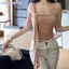 Khung Ảnh Không Tay Tank Top Nữ Mùa Hè Ôm Nơ Crop Top Gợi Cảm Skinny Ống Áo Dạo Phố VN