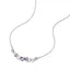 FANCIME “Wisteria Whisper ” Thanh hoa Vòng cổ bạc Tourmaline màu hồng