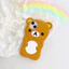 Hoạt Hình Hoạt Hình Dễ Dàng Gấu iPhone 15 14 13 Thích Hợp Cho Apple 16 17PROMAX Vỏ Điện Thoại Chống Sốc
