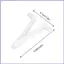 Bể Bơi V Kẹp Cực Bể Bơi Lưới Kẹp Để Vệ Sinh Tường Bể Bơi Đa Năng V-Clip Cho Skimmer Lưới Spa Bàn Chải Lò Xo V mueadsyvn