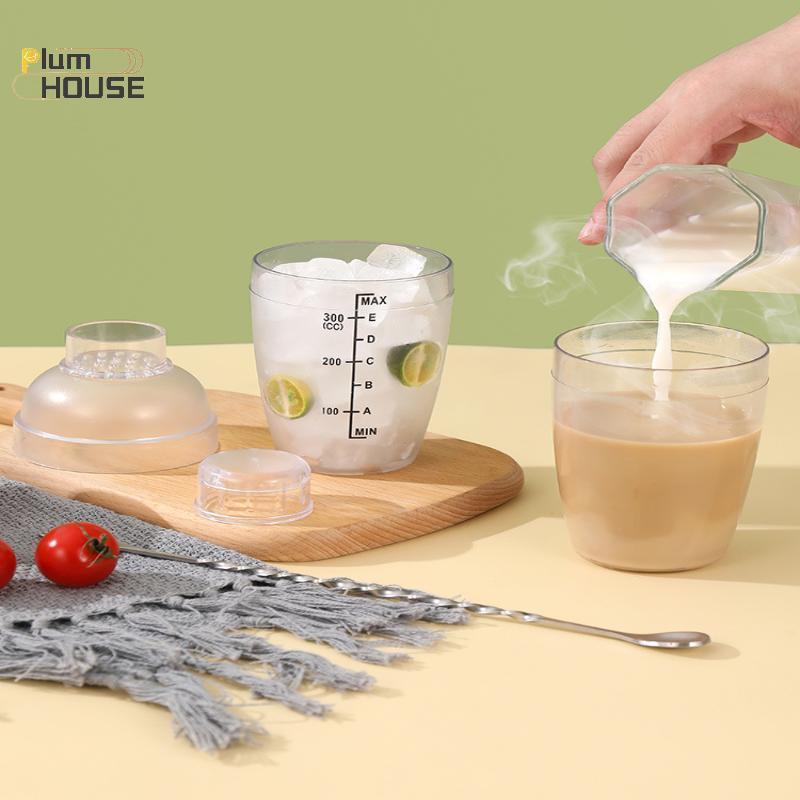 PlumHOUSE 3 / 5 / 7 Cái Bộ Bình Lắc Cotail Shaker Và Đo Jigger Bộ Đồ Uống Hỗn Hợp Dụng Cụ Lắc Tay Cho Bartending Và Home Bar VN