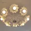 GCDHome E27 Acrylic Chuông Phong Lan Chụp Đèn Treo Phụ Kiện Bàn DIY Treo Tường Đêm Nhà Hàng Đèn Chùm Thay Thế HOT