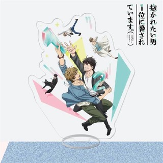 Mô hình Standee Anime Dakaretai Otoko 1-i ni Odosarete Imasu  Trang Trí Bàn Học Boylove BL Quà Tặng