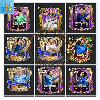 ( UTOTY26 FCM ) Móc Khóa Cầu Thủ Thẻ Cầu Thủ FC Mobile Mùa Thẻ UTOTY26 - ĐH