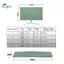 Tay áo vải Springevenstar cho màn hình 19-37 inch Vỏ chống bụi để bảo trì tốt hơn màn hình Springevenstar