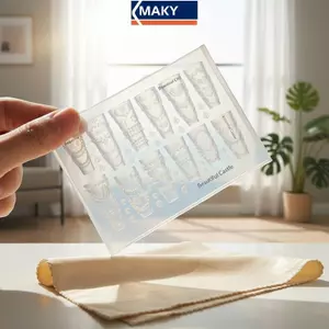 MAKY Nơ Silicon Móng Tay Nghệ Thuật Khuôn 3D Nhiều Ruy Băng Ren Nơ Hình Có Thể Tái Sử Dụng Linh Hoạt Dễ Dàng Làm Sạch Thủ Công DIY Cho Móng Tay VN
