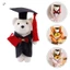 Bó hoa gấu bông tốt nghiệp - 10 chiếc Đồ chơi nhồi bông xốp Mini cho bữa tiệc lễ