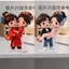520 Hoạt Hình Anime Cặp Đôi Con Lăn Nhỏ Đôi Con Lăn Để Bàn Đứng Cặp Đôi Phong Cách Phù Hợp Với Niche 5.31