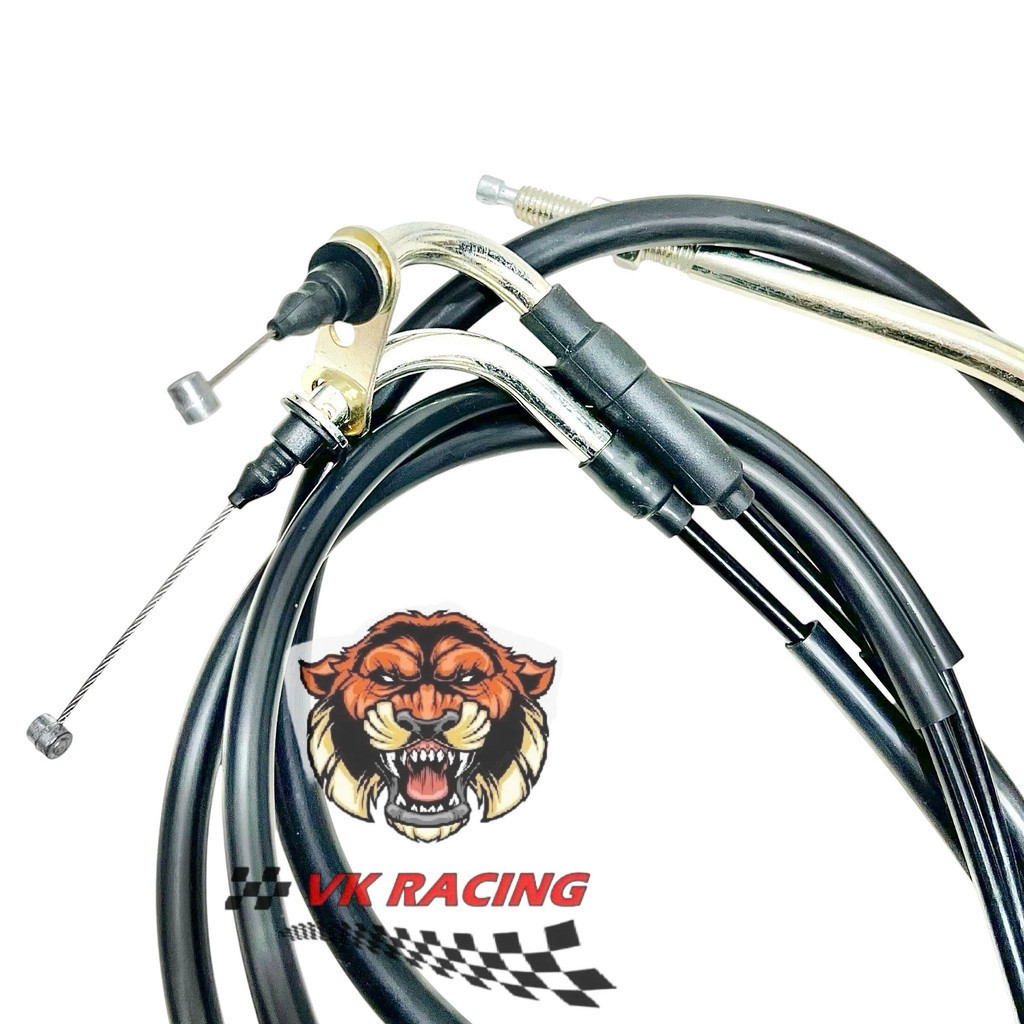 Combo dây ga dây col ( dây côn ) raider xăng cơ - satria f xăng cơ - raider 2014-2016 - satria f 2004-2006