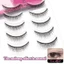 Lông mi giả châu Á tự nhiên Full Strip Doll Eye - Tiệc cưới Ngày mi