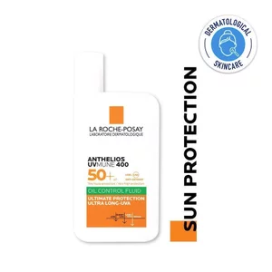 La Roche Posay Anthelios Oil Control Kem Chống Nắng Kiềm Dầu SPF50+, Kháng Nước Kháng Mồ Hôi, Không Vệt Trắng, Làm Lót