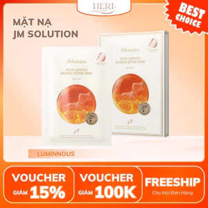 Mặt Nạ Trứng Cá Hồi JM Solution Water Luminous Salmon Repair Mask 40ml Heri Skin
