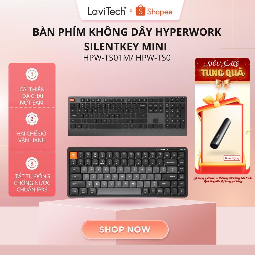 Bàn phím không dây SilentKey Mini/SilentKey HyperWork HPW-TS01/HPW ...