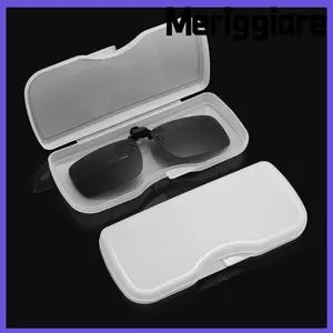 Kẹp kính mắt MERIGGIARE, Ống kính râm sành điệu thực tế, Hộp kẹp phân cực di động bền bỉ Phụ kiện kính