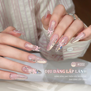 Miss Gooey Sơn móng tay gel mắt mèo nhiều màu sắc sản phẩm mới năm 2026 Mắt mèo pha lê lấp lánh và sáng bóng.