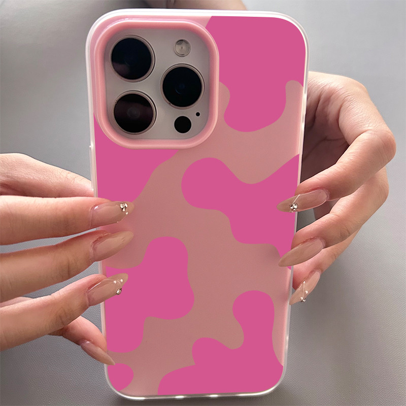 Ốp điện thoại họa tiết hoa dâm bụt nhiệt đới và vỏ sò cho iPhone 17/16 Pro Max/15/14/13/12/11
