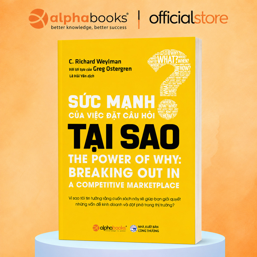Sách - Sức Mạnh Của Việc Đặt Câu Hỏi Tại Sao -Richard Wiseman (Alpha Books)