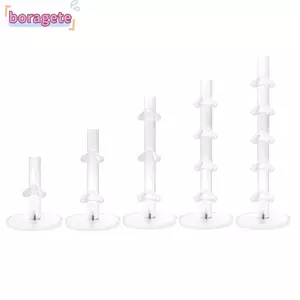 Kính mắt BORAGETE Đế trưng bày, Kính râm trong suốt Acrylic Giá trưng bày kính, Giá đỡ kính râm Cửa sổ nhiều lớp trưng bày quầy trưng bày