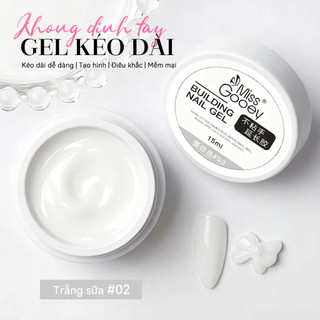 Miss Gooey Miếng Dán Nối Dài Móng Tay Dính Chắc, Định Hình Giấy, Giá Đỡ, Keo Dán Không Dính Tay