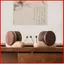 ST2 Hình Ốc Gỗ Coaster Sáng Tạo Để Bàn Trang Trí Cho Gia Đình Trà Cà Phê Cốc Bảo Vệ Dụng Cụ TS2