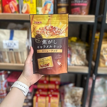 HẠT ĐIỀU CARAMEL TON’S - NGỌT THƠM GIÒN BÉO CỰC CUỐN