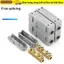 Khối đầu cuối nhanh WOODNEST, Bộ chia công suất cao bằng đồng thau dây dẫn, Đầu nối nhanh bằng điện