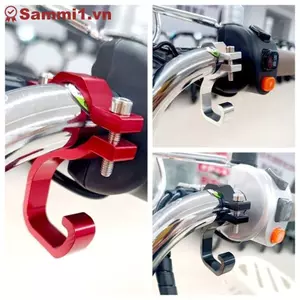 ZK Xe Điện Xe Đạp Mũ Bảo Hiểm Móc Di Động Giá Kim Loại Ống Lưu Trữ Móc Treo Khóa VN