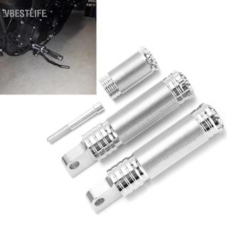VBESTLIFE Bộ cần số xe máy bằng nhôm aqxreight cho Bad Boy FXSTSB 1995‑1997 Giảm đau khi đi đường dài (Bạc) aqxreight86u347ragc-12