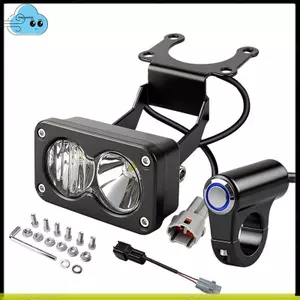 Bộ đèn pha phía trước cho X260 Talaria Sting MX4 MX5 Dirtbike Xe máy có công tắc đèn xanh
