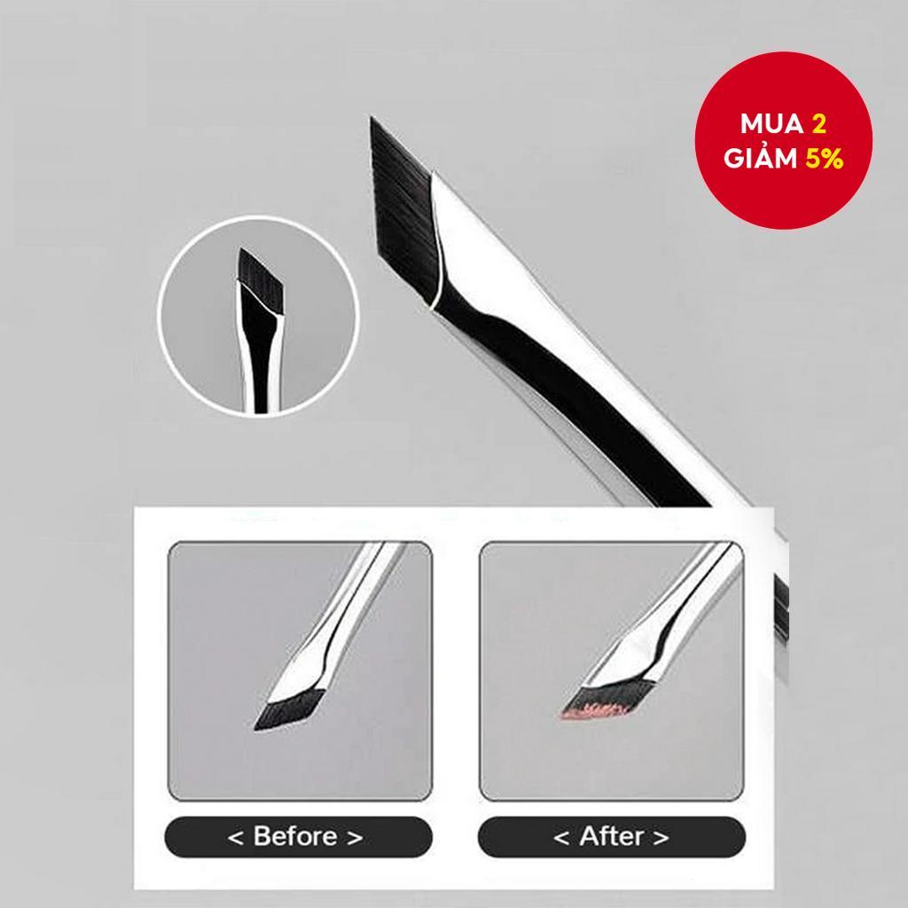 Bàn chải kẻ mắt Blade Công cụ trang điểm mắt đen góc siêu mỏng