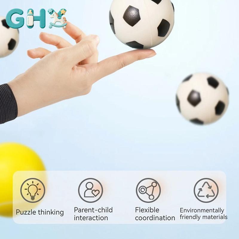 GHX Trả Lại Bọt Biển Cao Su Tay Bóng Trò Chơi Bài Tập Nhảy Co Giãn Thể Thao Huấn Luyện Sức Mạnh Trẻ Em Trẻ Em Đồ Chơi Ngoài Trời Bóng VN