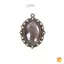 60 Chiếc 5 Màu Tròn Mặt Dây Chuyền Khay Thủy Tinh Cabochon Thủ Công DIY Trang Sức Làm Mới