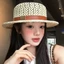 Mũ rơm che nắng SAMO, Vành rộng Phong cách cổ điển Mũ rơm rỗng, Lưới dệt tay nhẹ Tay nghề tinh tế Mũ rơm dệt mùa hè